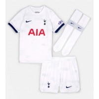 Maglie da calcio Tottenham Hotspur Pedro Porro #23 Prima Maglia Bambino 2023-24 Manica Corta (+ Pantaloni corti)